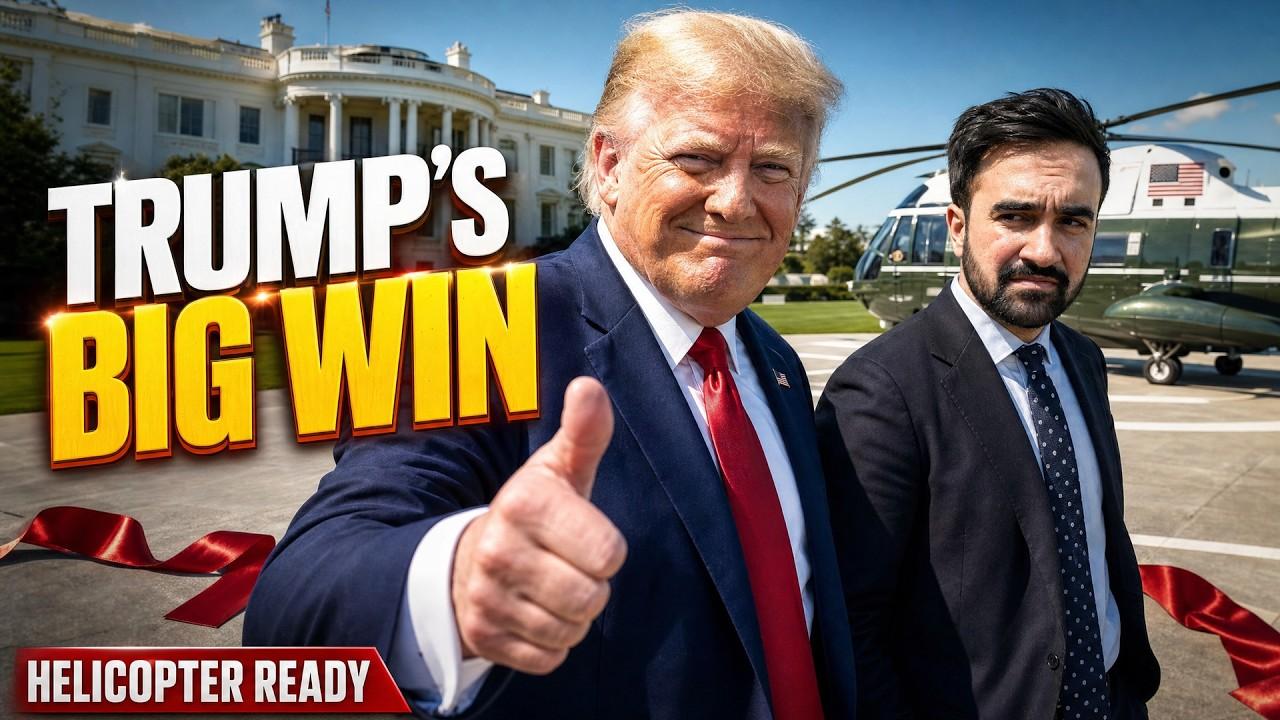 BOMBSHELL: Trump EXPOSES 25 Years of D.C. Delays with White House Heliport Opening