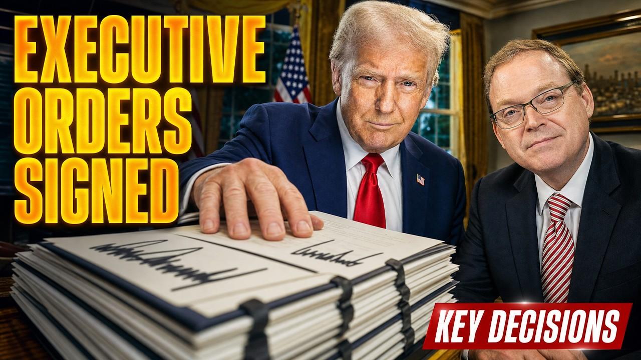 BOMBSHELL: Trump Takes Charge with Two NEW Executive Orders and Major Mining Investment