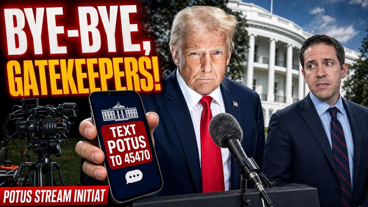 SHOCKWAVE: Trump Bypasses Legacy Media with Direct White House Feed, Exposes CNN's Monopoly