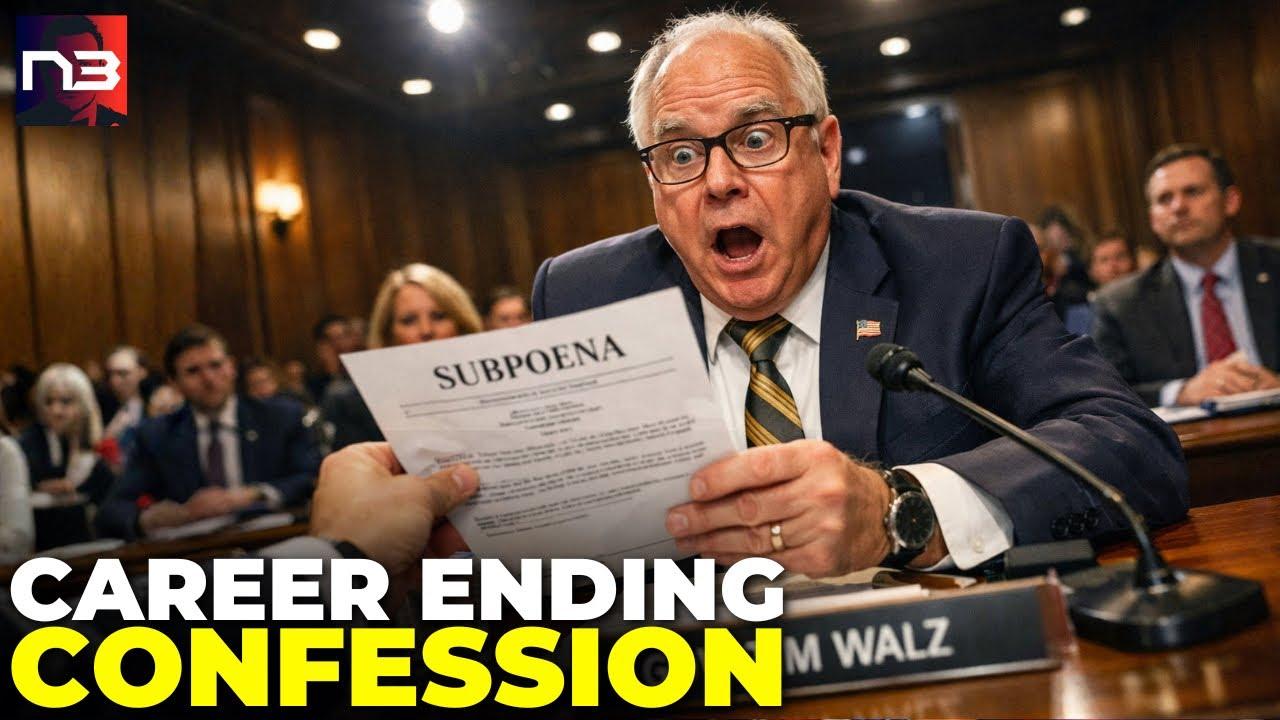 BOMBSHELL: Tim Walz's Six-Word Confession on Live TV EXPOSES $19 BILLION Fraud Scandal