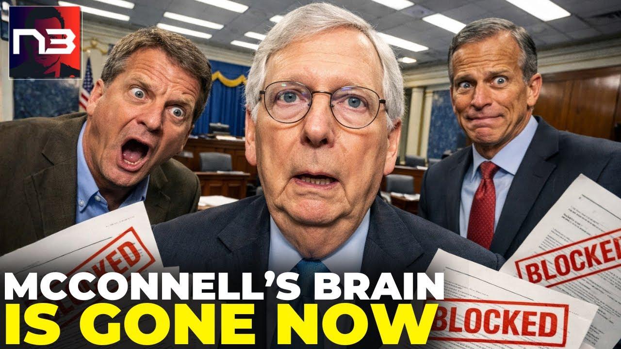 EXPOSED: McConnell's Staff CAUGHT Running Interference as Senator's Cognitive Decline Accelerates — Who's REALLY Controlling the Senate?