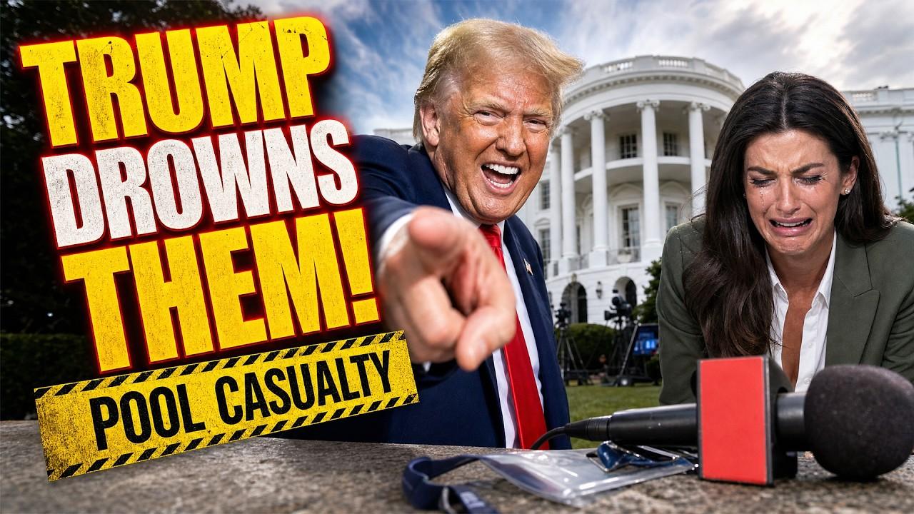 EXPOSED: Trump BOOTS CNN from White House Pool, Real Media Steps In