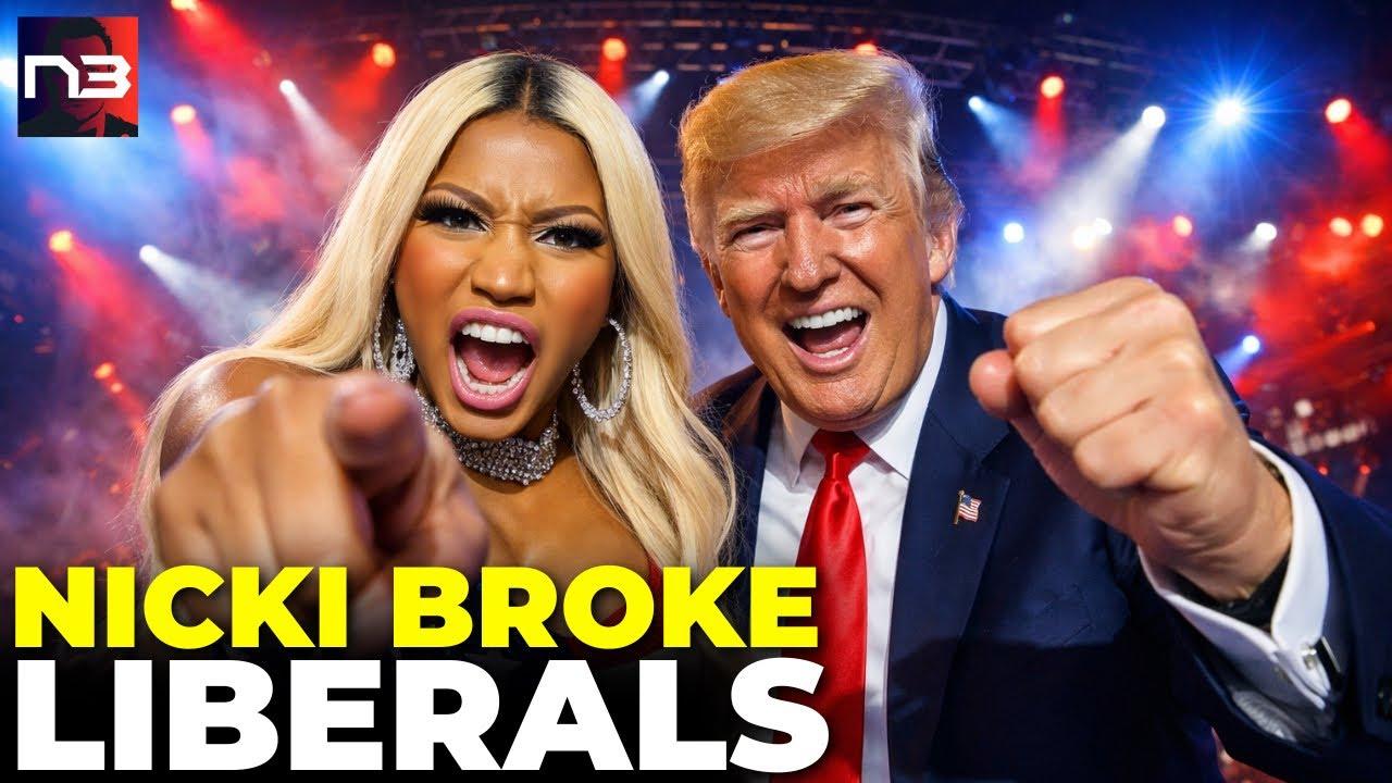 BOMBSHELL: Nicki Minaj's EXPLOSIVE Trump Endorsement SHATTERS the Left's Celebrity Stranglehold