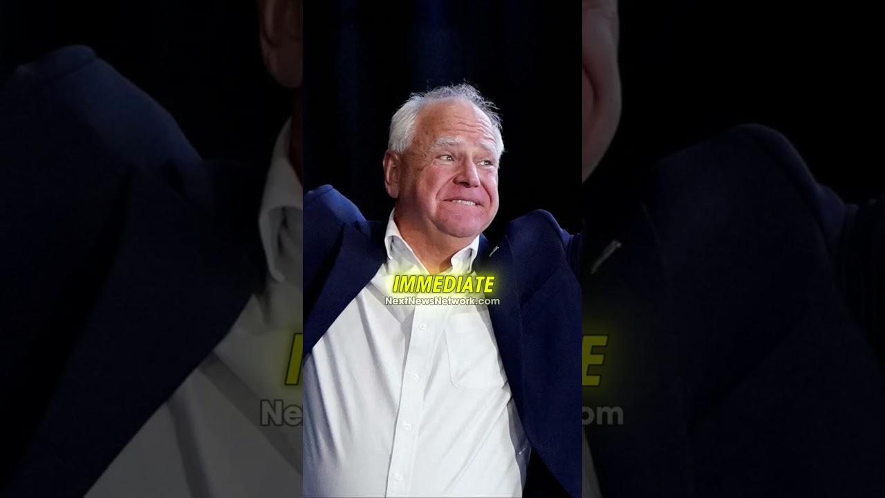 BREAKING: Tim Walz FOLDS Under Pressure as Investigators Close In – Trump's DOJ Could Be Next