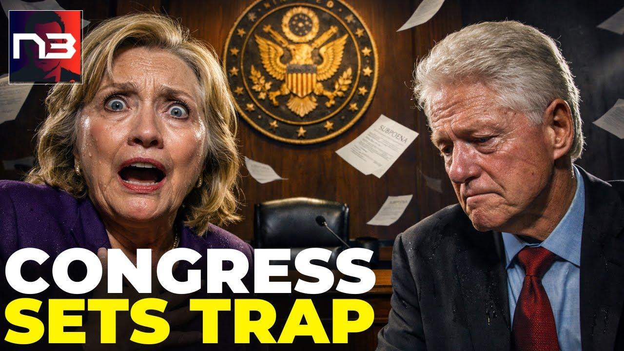 EMPTY CHAIR: Clintons Defy Congress on Epstein Subpoenas—Contempt Charges INCOMING
