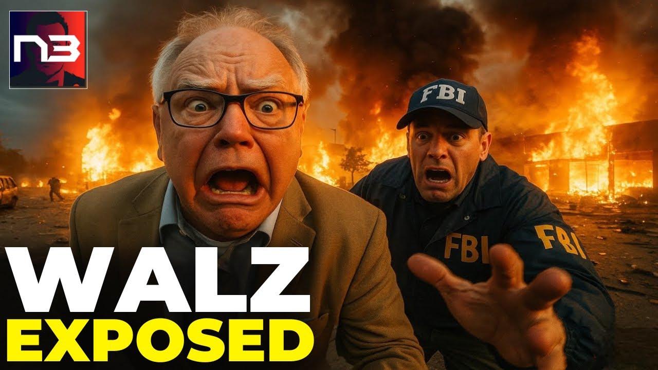 BOMBSHELL: Walz EXPOSED in Billion-Dollar Fraud Cover-Up as Federal Agents Close In on Minnesota's Massive Theft Operation