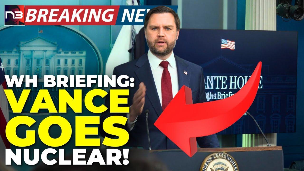 VANCE UNLOADS: VP Defends ICE Agent, Announces NEW Fraud Prosecutor, and TORCHES Media in EXPLOSIVE Press Conference