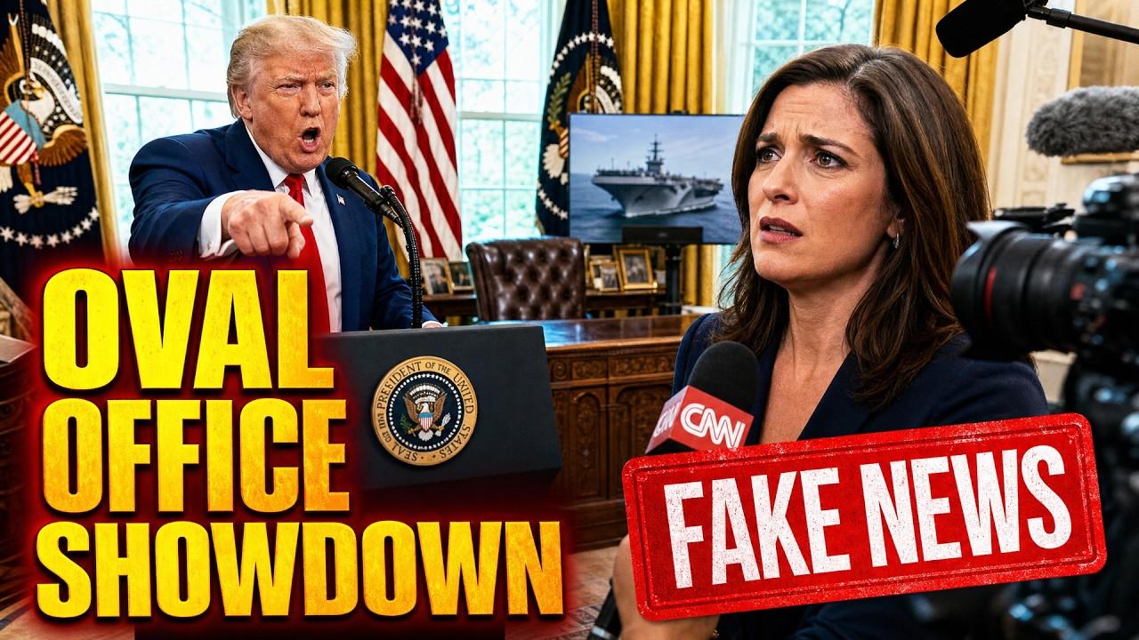 BOMBSHELL: Trump Silences CNN Reporter in Oval Office Showdown