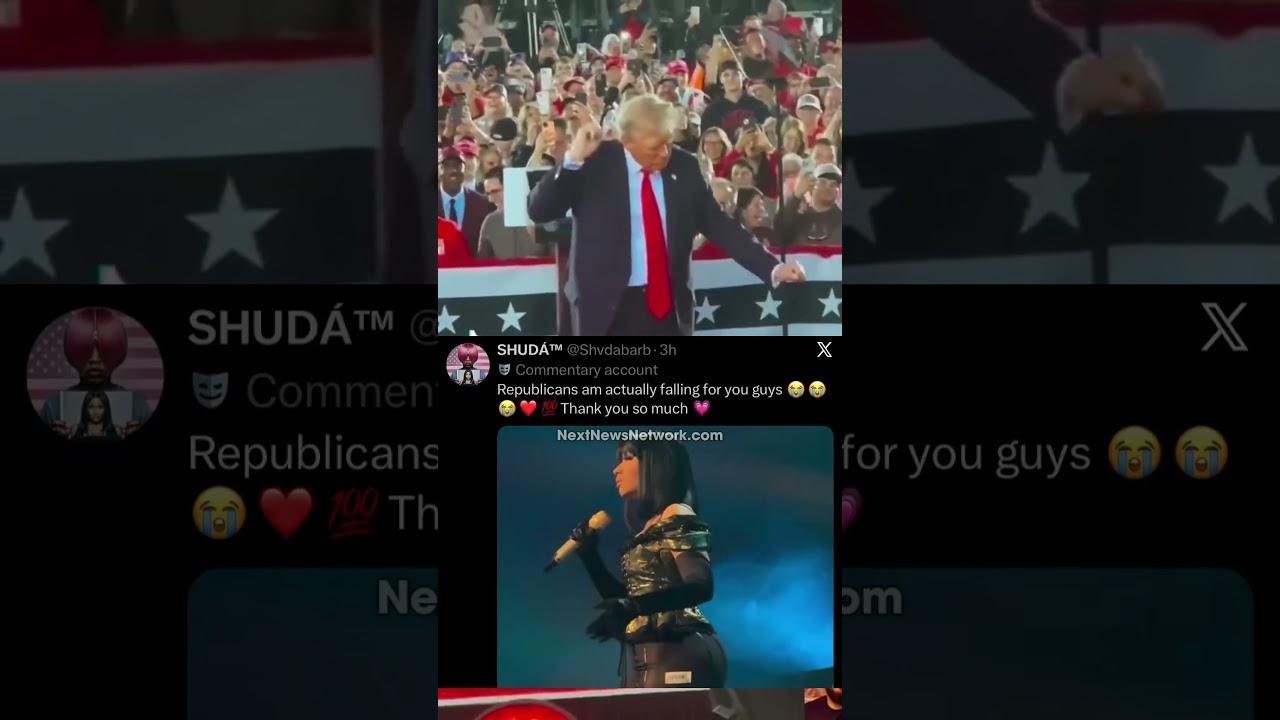 CULTURAL SHIFT: Nicki Minaj Could Be Trump's Secret Weapon for Midterm DOMINANCE