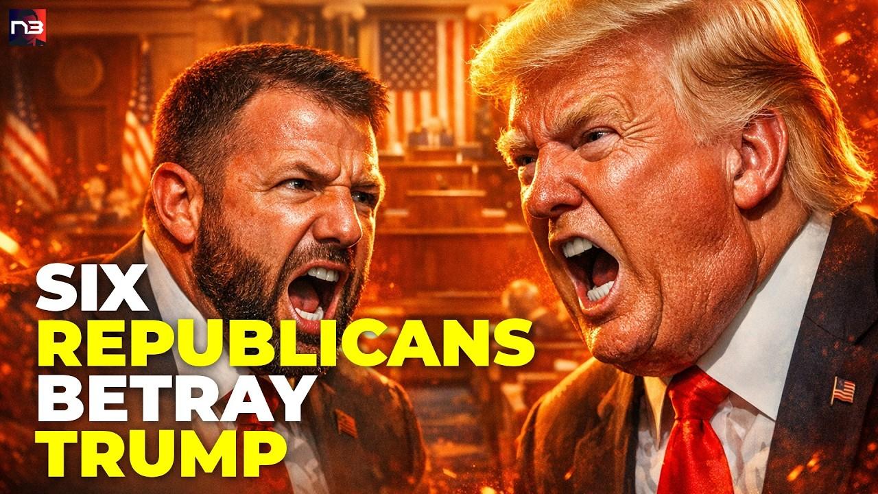 BETRAYAL: Six Republicans Just STABBED Trump in the Back on Key Vote – And One Actually CELEBRATED on Camera