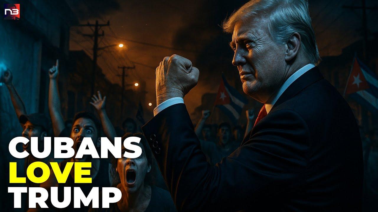 BREAKING: Cuban Streets ERUPT With Trump Graffiti as Communist Regime Faces COLLAPSE