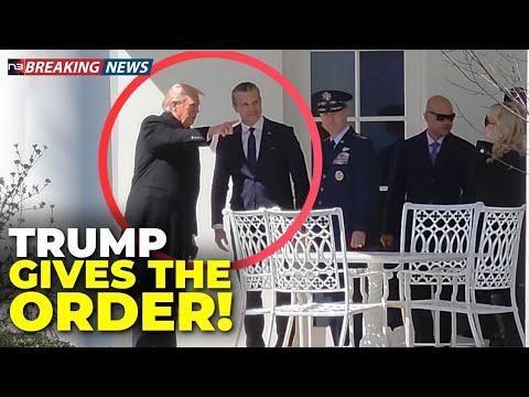 EXCLUSIVE: Trump Installs PRESIDENTIAL WALK OF FAME at White House — What He Wrote About Biden Will Leave You SPEECHLESS