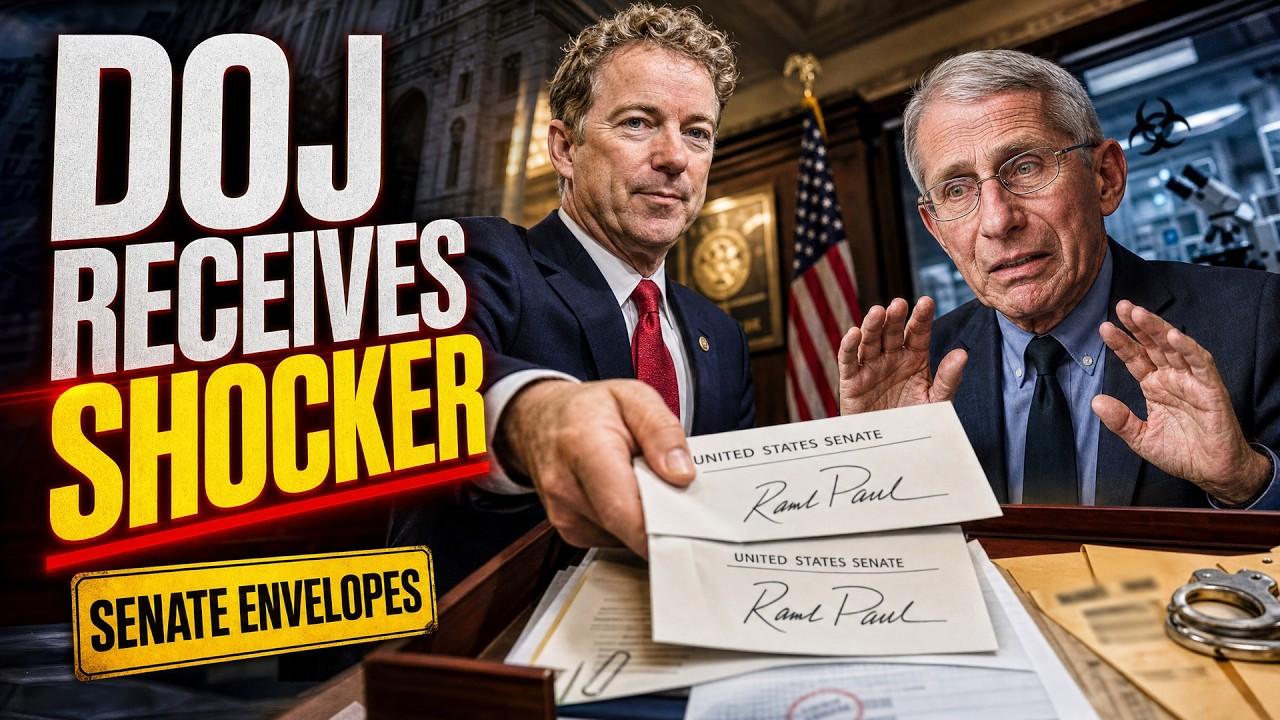 BOMBSHELL: Rand Paul DELIVERS Fauci Prosecution Letters to DOJ - Is Accountability Coming?