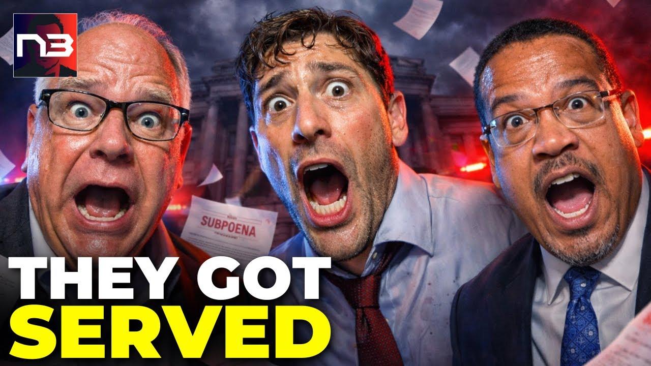 BOMBSHELL: FBI Serves Grand Jury Subpoenas to Gov. Walz, Keith Ellison, and Minneapolis Officials – Sanctuary City Democrats Face FEDERAL CRIMINAL INVESTIGATION