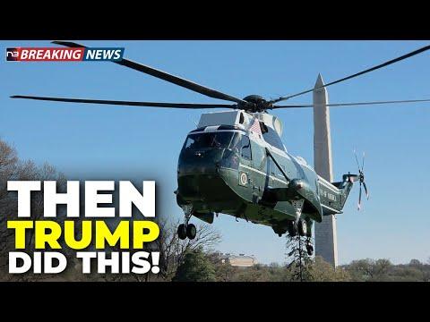 EXCLUSIVE: What Trump Did on the South Lawn After Honoring Fallen Heroes — The Mainstream Media WON'T Show You This