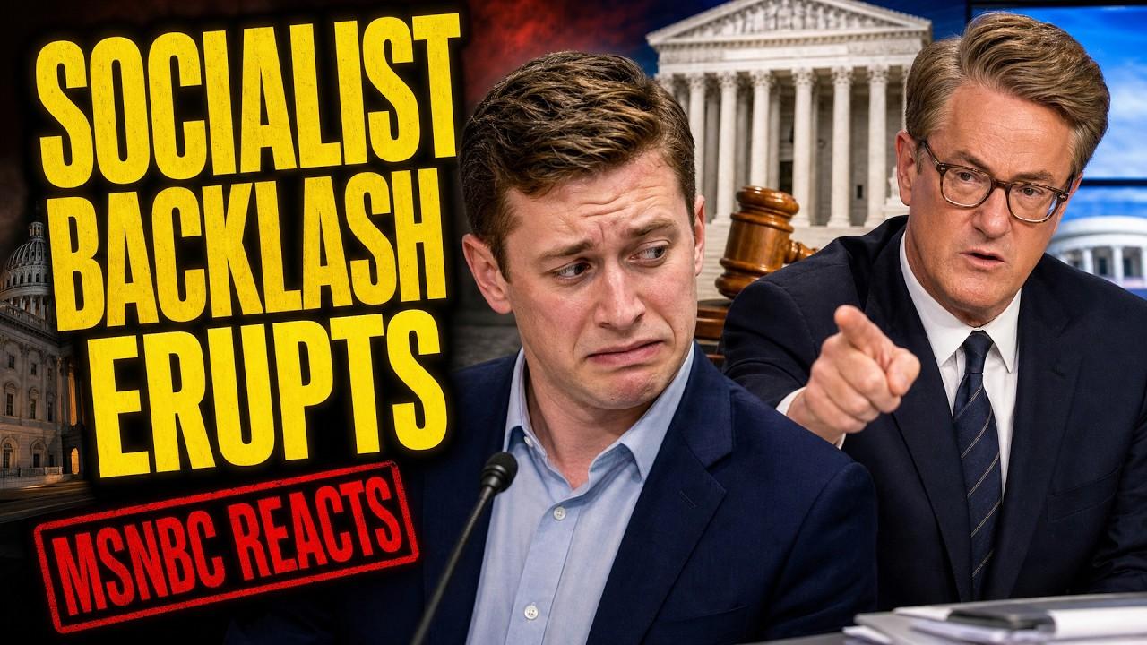BOMBSHELL: Joe Scarborough Rips Dems for Silence on Radical Socialists!