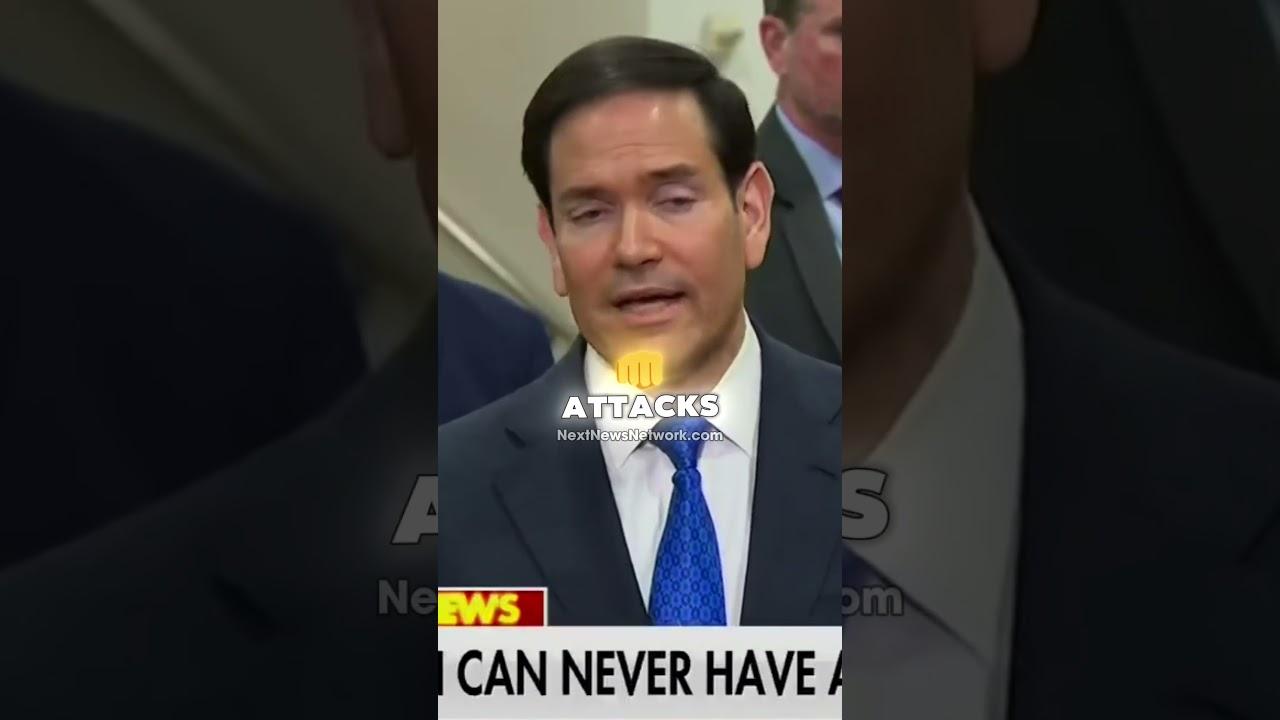 BREAKING: Marco Rubio Sends CHILLING Warning About What's Coming for Iran