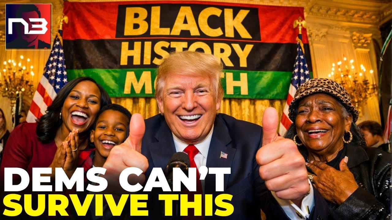 EXPOSED: Trump Drops DEVASTATING Economic Numbers During Black History Month That Democrats Can't Spin Away