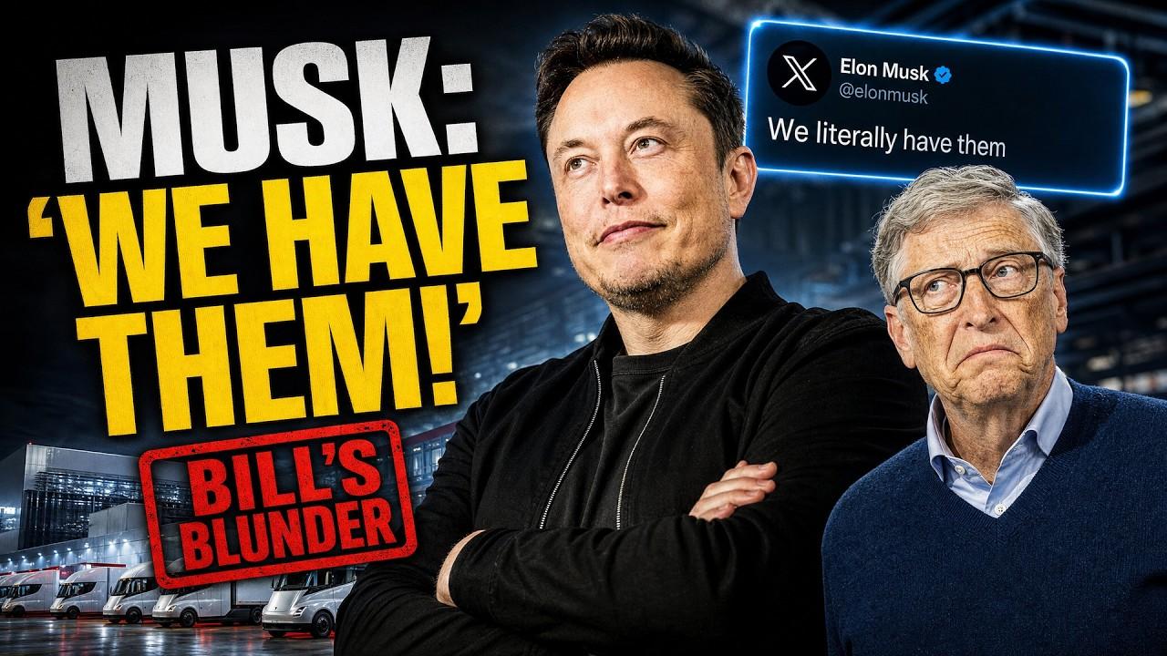 BOMBSHELL: Elon Musk's Tesla Semi Dispatches Bill Gates' Skepticism at Giga Texas