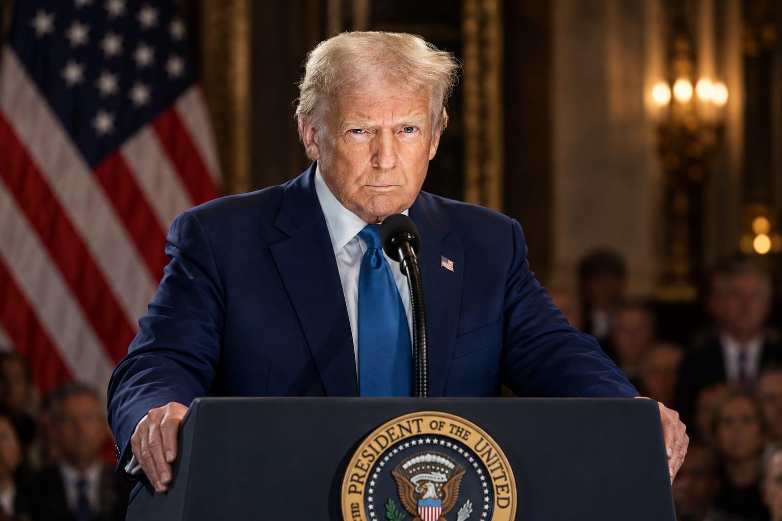 U.S. foreign policy faces tension as Trump warns Iran on nuclear ambitions.