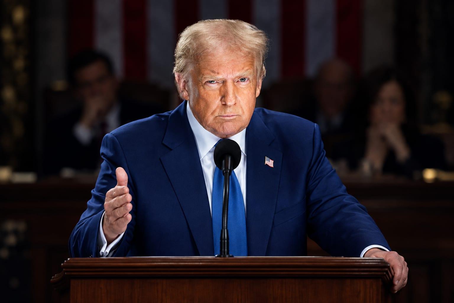 Divisive reactions to Trump's State of the Union address surface White House criticisms.
