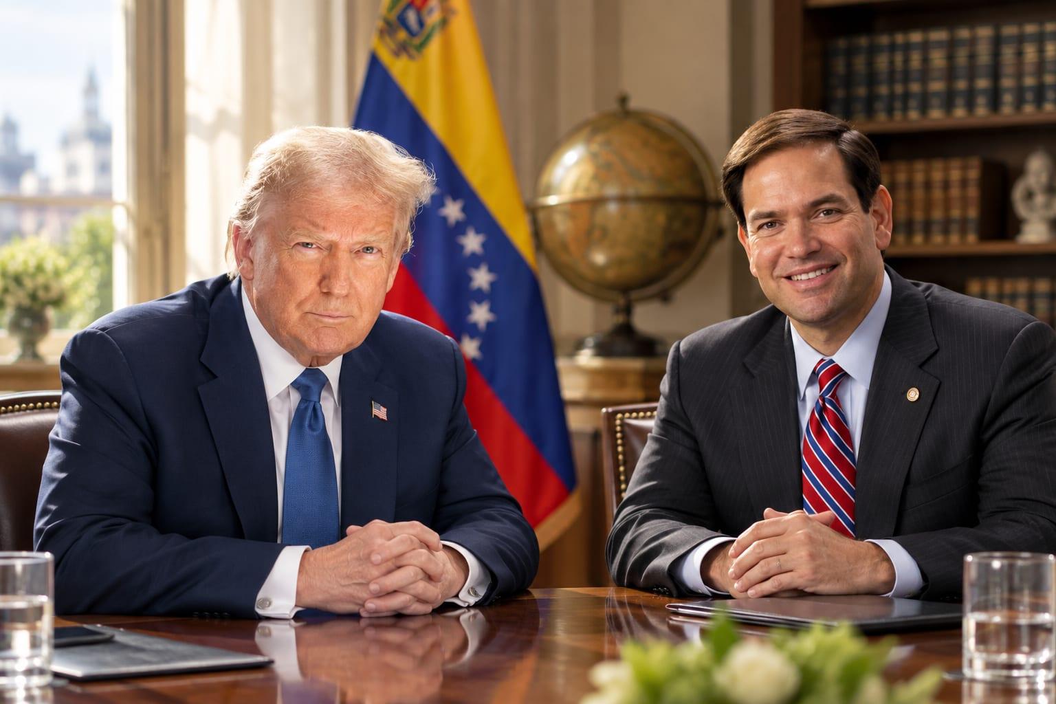 U.S.-Venezuela diplomatic ties see renewed engagement under Trump and Rubio's efforts.