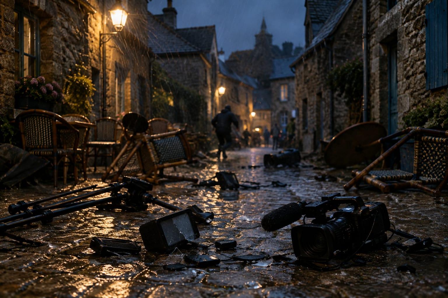 Tensions rise in France amid accusations of leftist violence against journalists.