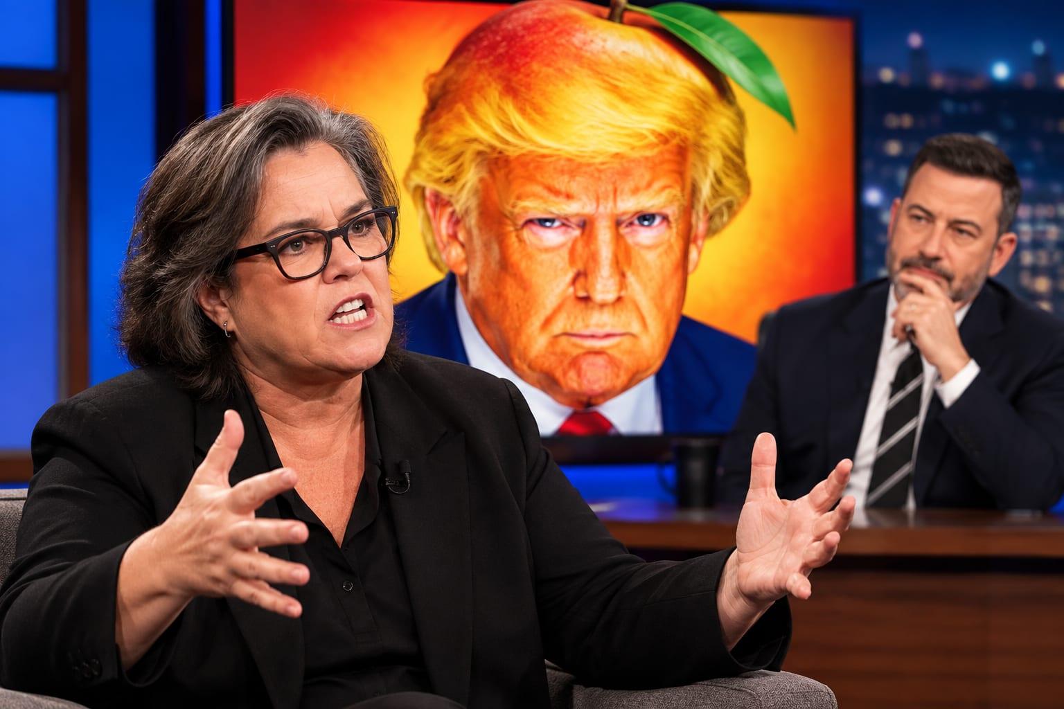 BREAKING: Rosie O'Donnell Uses ‘Kimmel Live’ Platform to Launch Full-Frontal Attack on ‘Mango Mussolini’ Trump