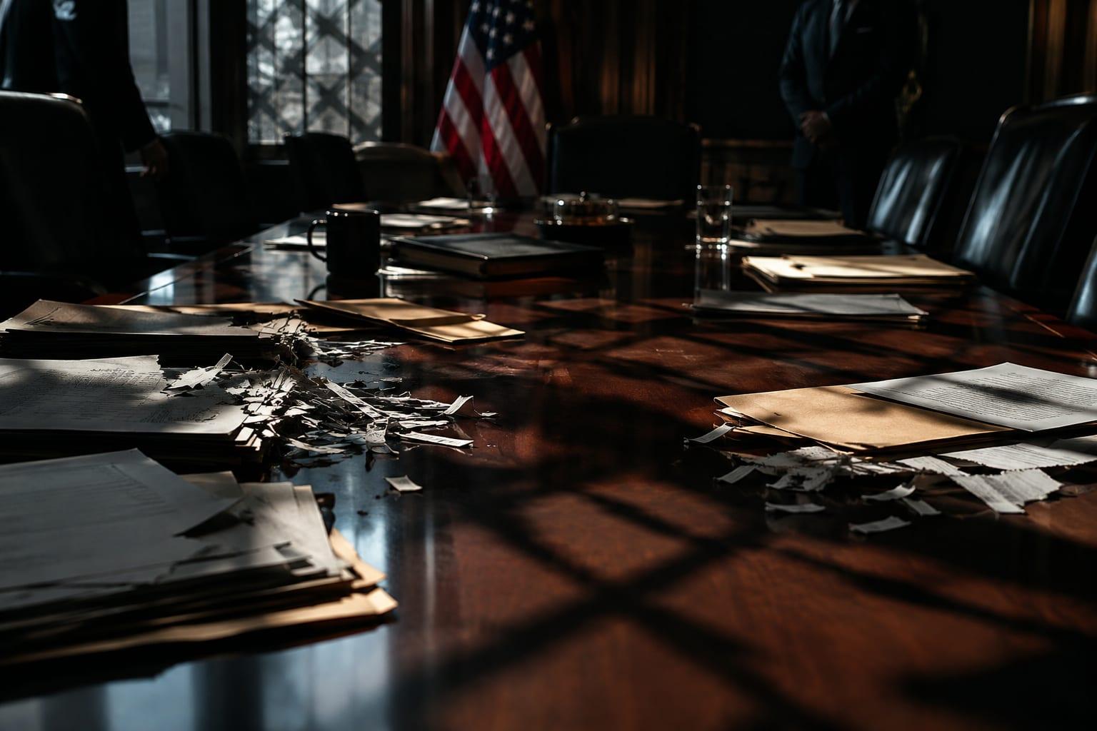 Allegations of Deep State manipulation challenge past Democratic administration's integrity.