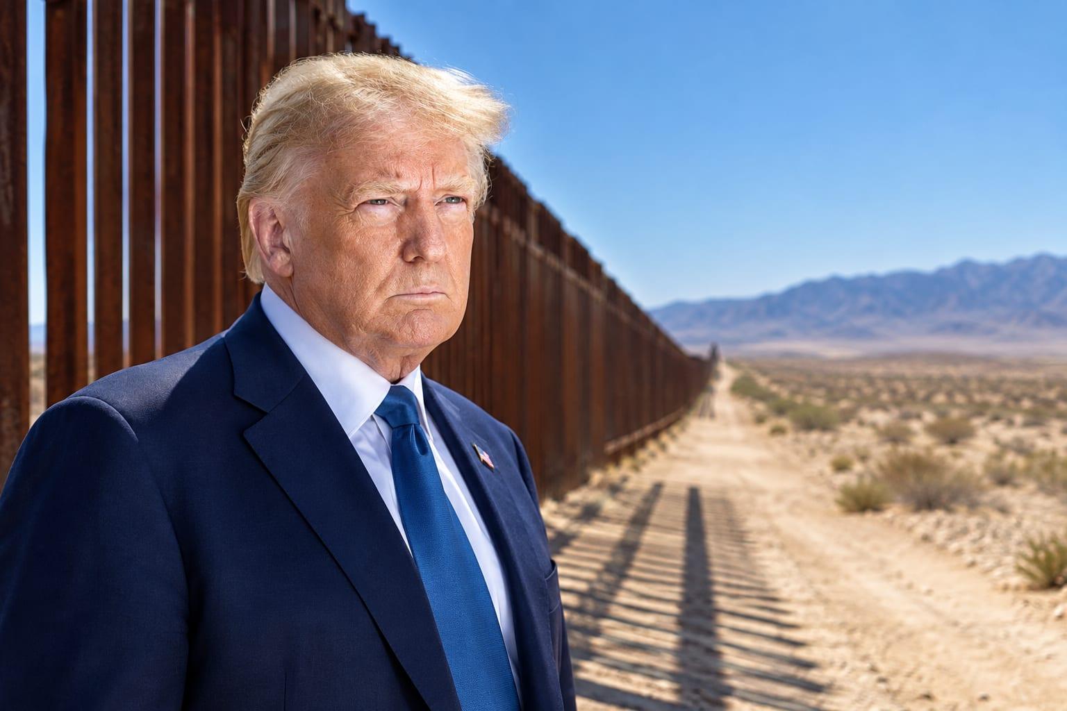 Border security efforts by the Trump Administration address illegal crossings.