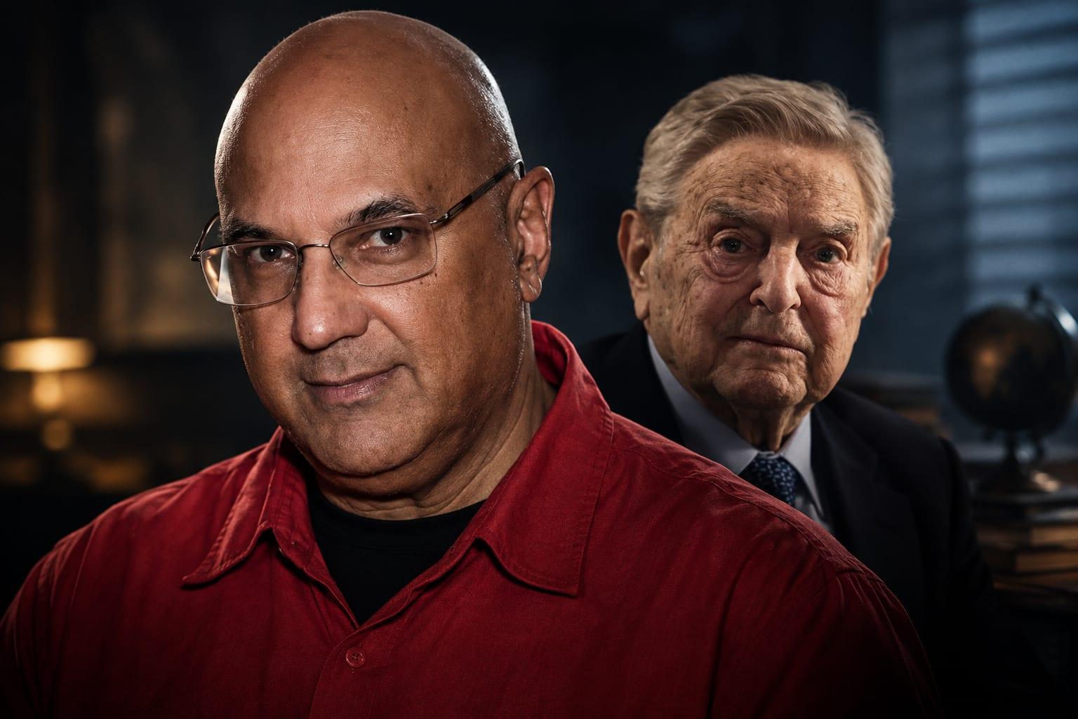 Singham's influence in pro-China propaganda raises alarms beyond Soros' known sway.