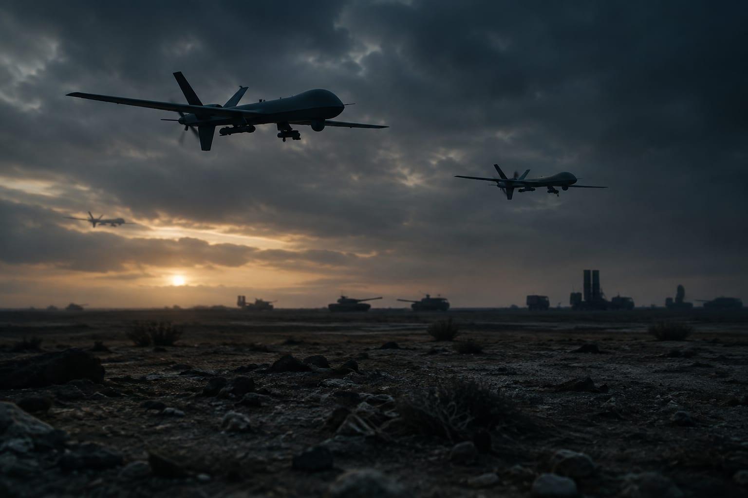 Tensions peak as NATO drone activity in Ukraine prompts stern warnings from Russia.
