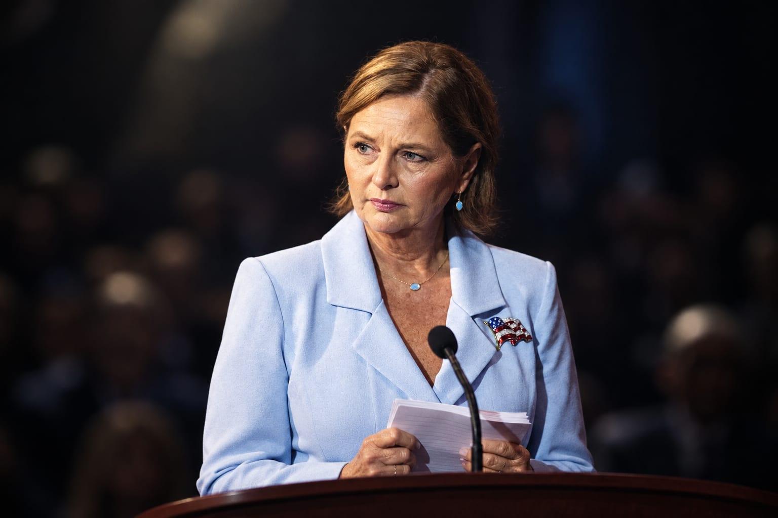 Sen. Darline Graham Nordone's national security readiness questioned in GOP runoff debate.