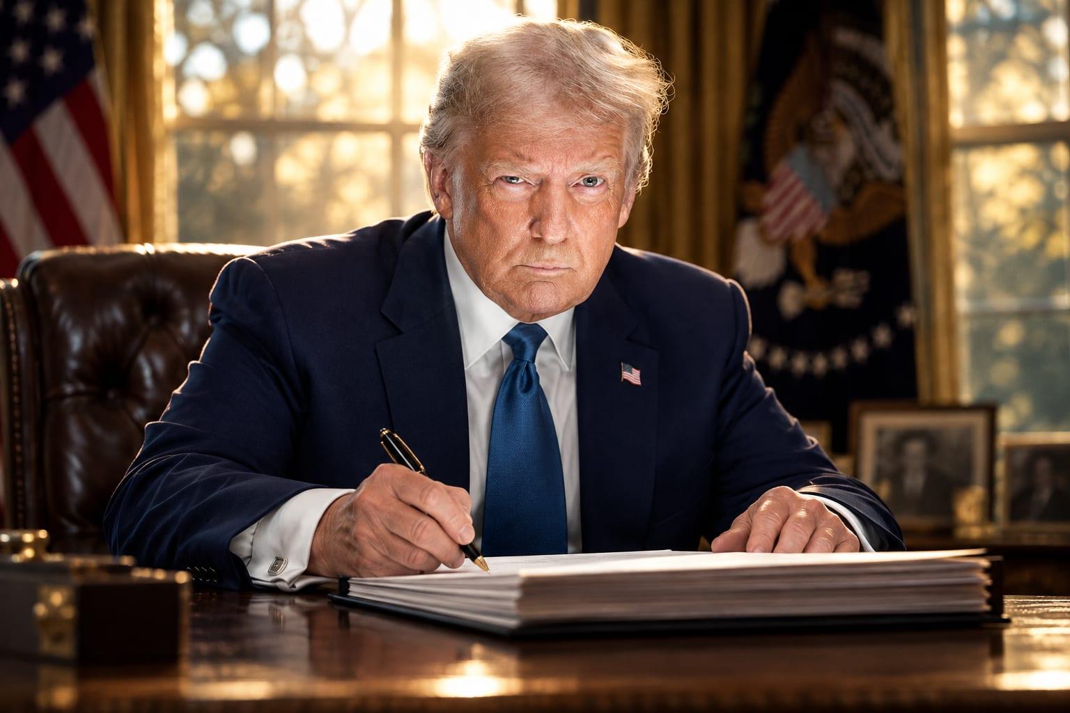 Trump targets Big Tech giants in a legislative push against perceived censorship.