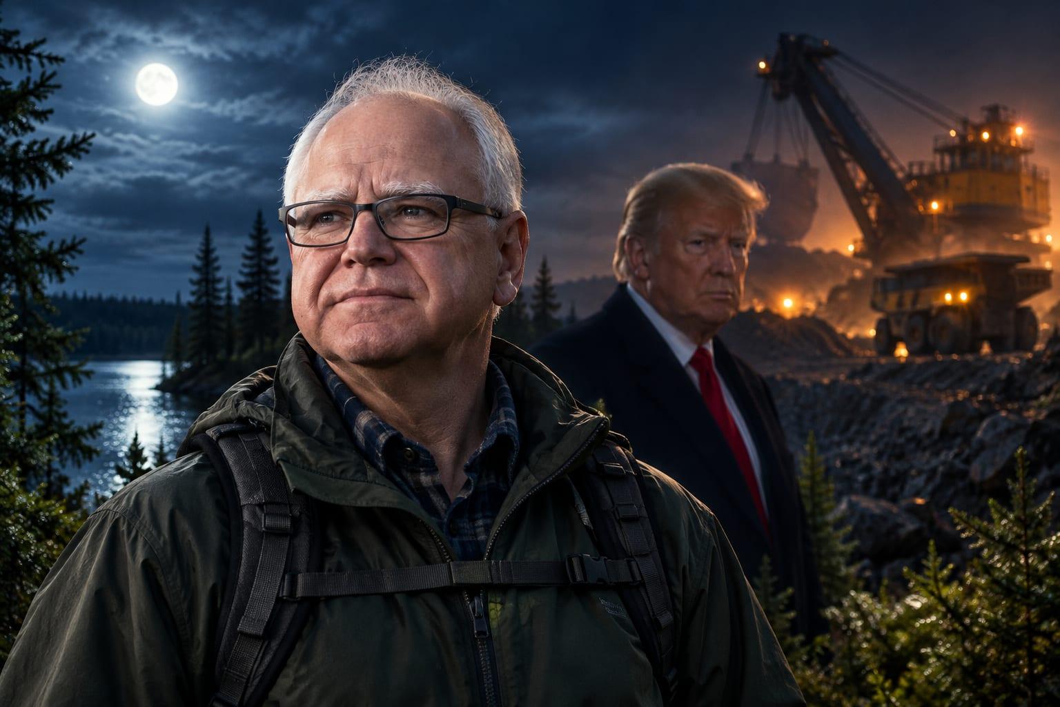 Governor Walz's copper mining order sparks national security and environmental debates.