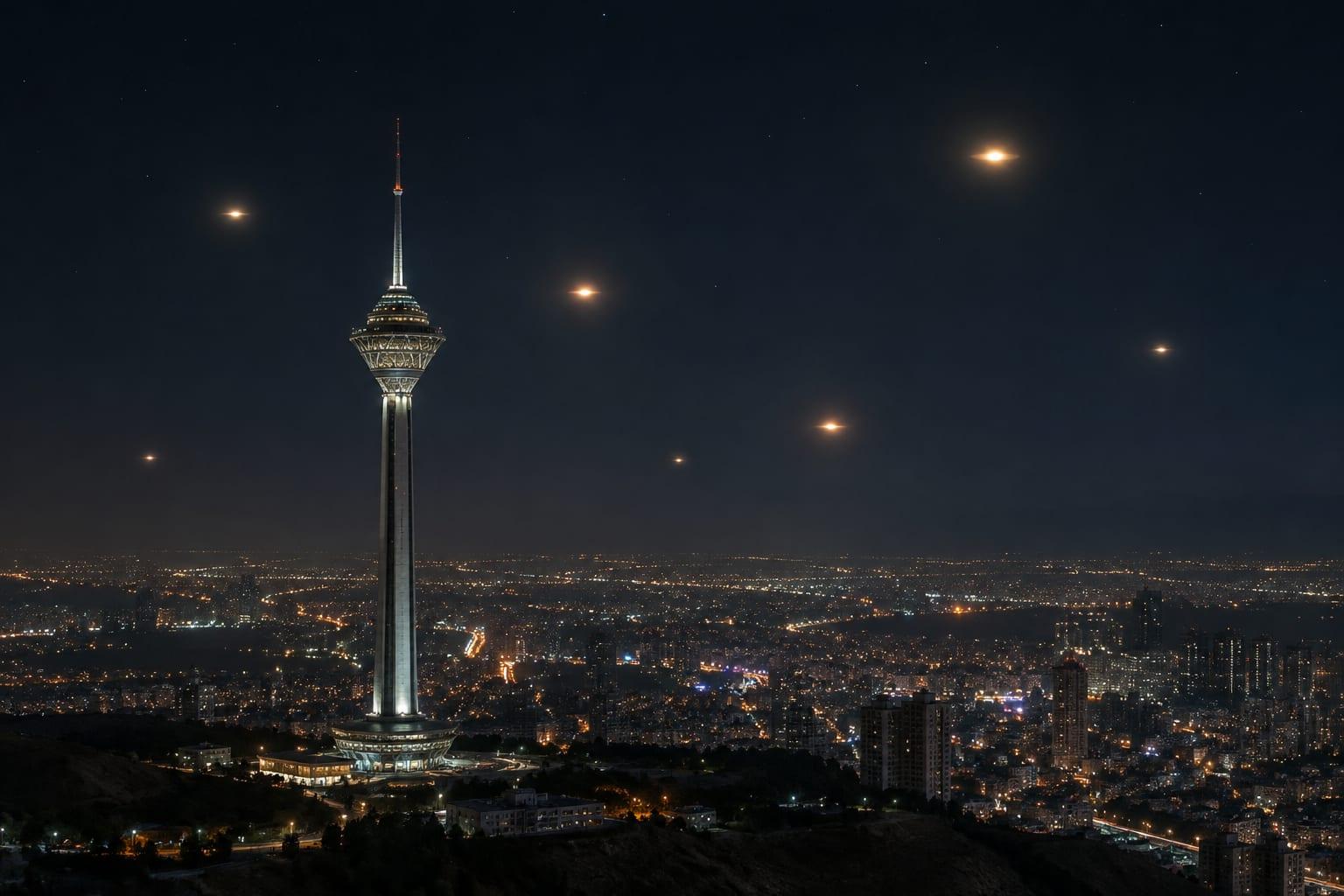 Unexplained lights over Tehran ignite debate on Iran's UFO mysteries.