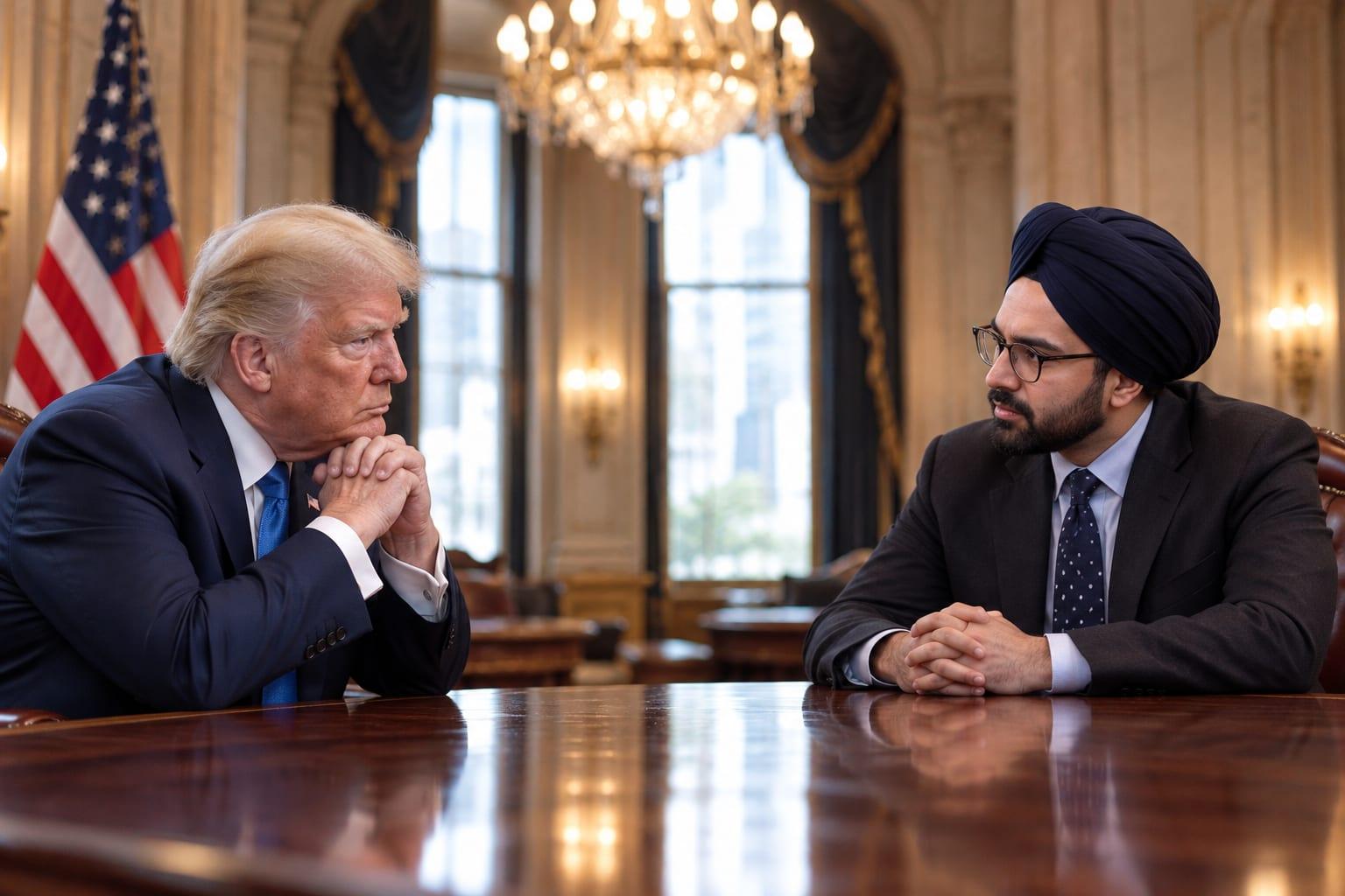 BREAKING: PRESIDENT TRUMP HITS THE BIG APPLE FOR STRATEGIC TALKS WITH NYC MAYOR
