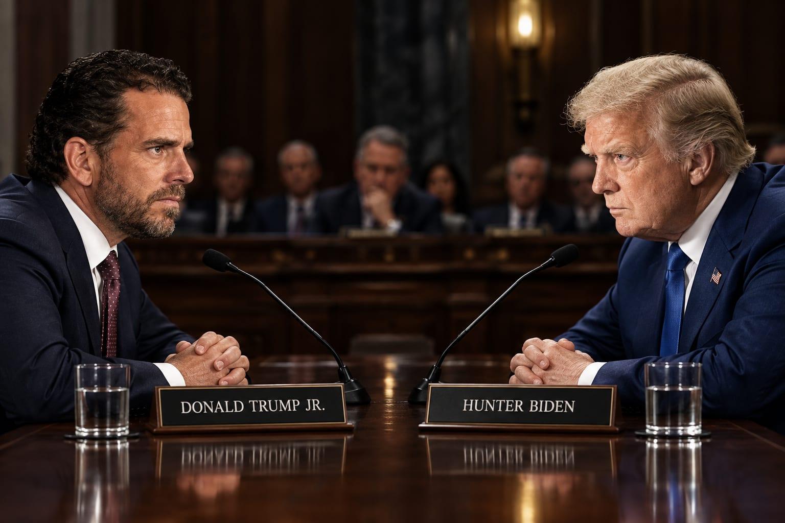 BOMBSHELL: GOP Senator Demands Subpoenas for Don Jr. and Hunter Biden over Business DEALS