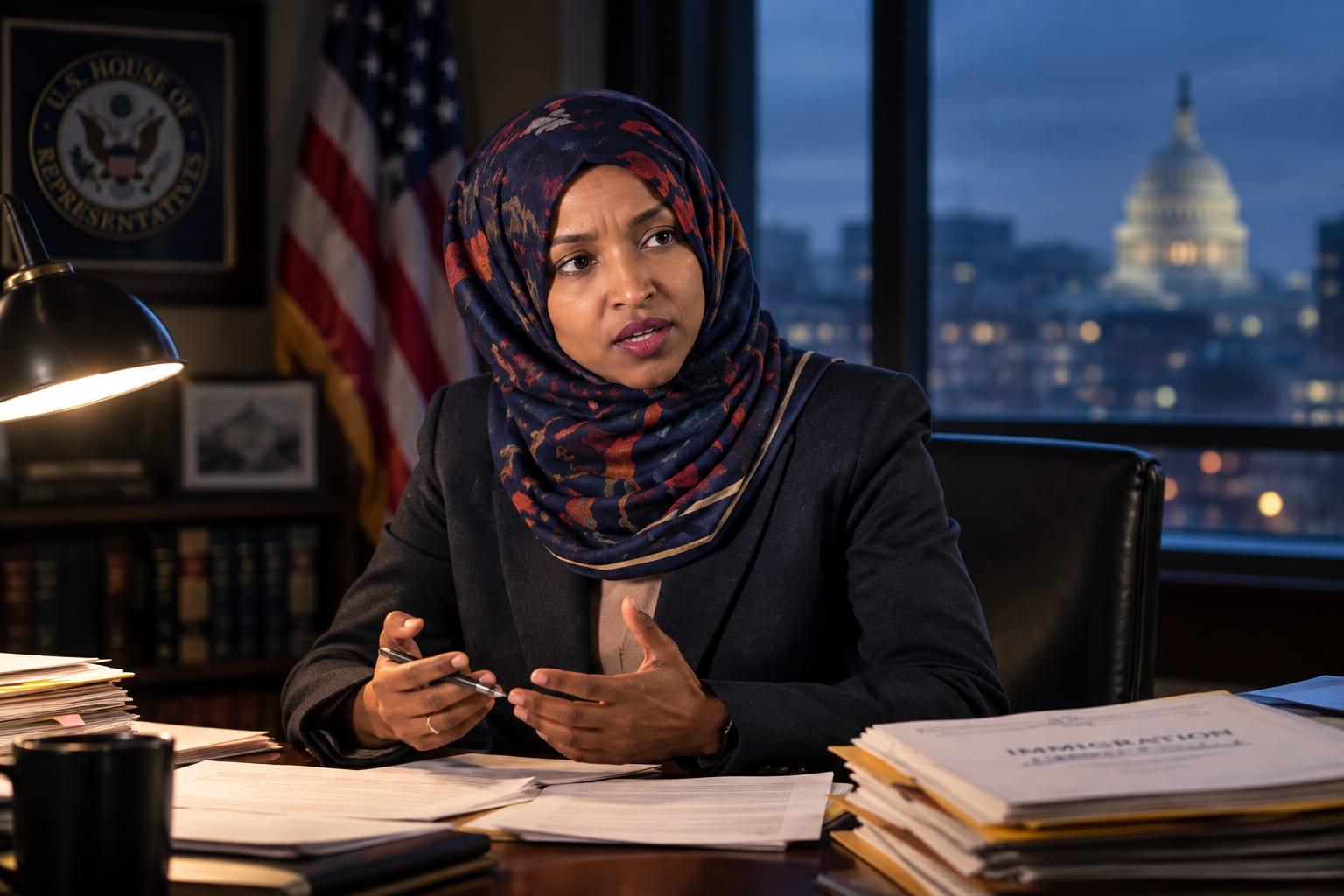 EXPOSED: Open-Borders Activist Crumbles Under Simple Question, Ilhan Omar's Immigration Hypocrisy Unraveled