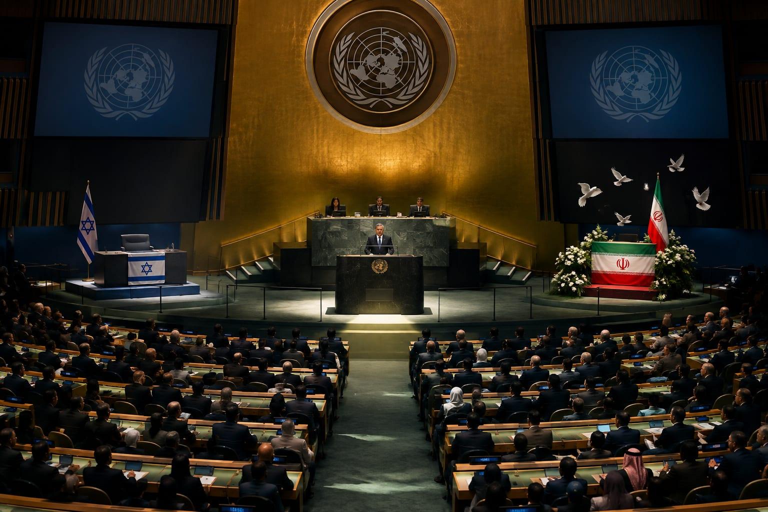 EXPLOSIVE: Qatar SLAMS Israel at U.N., Soft-Pedals on Iran’s Threats