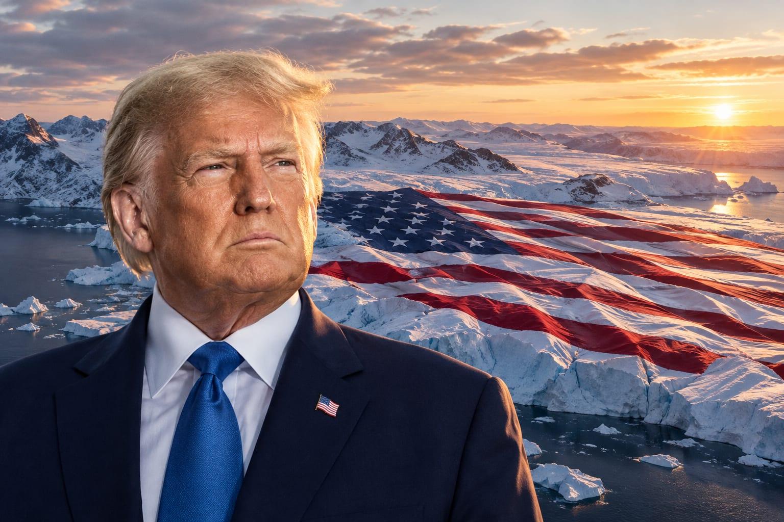 BOMBSHELL: Trump Secures Arctic Victory with Permanent U.S. Control over Greenland