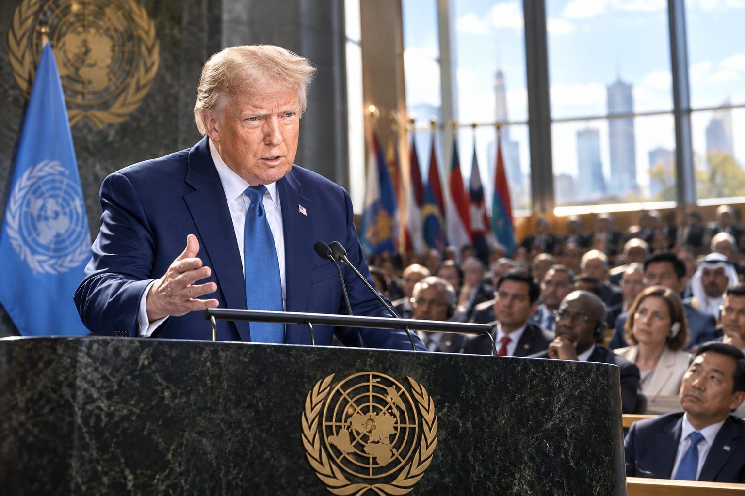 BOMBSHELL: President Trump Stuns UN with Bold Speech Declaring Action Over Talk!