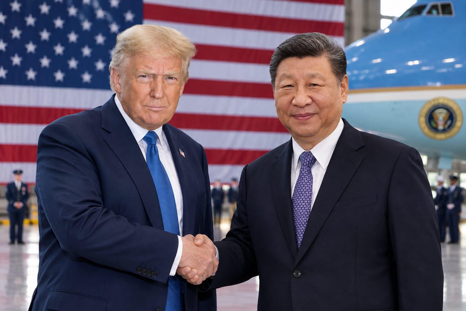 BREAKING: Trump Welcomes Xi Jinping on American Soil for High-Stakes State Visit