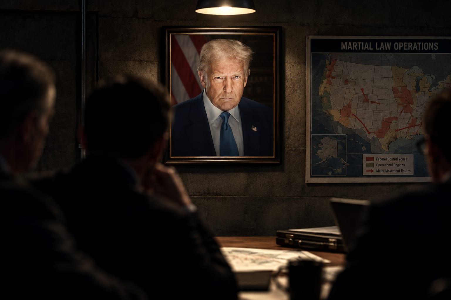 MARTIAL LAW PANIC: The Atlantic Reported What Trump's Supporters Want and Called It a Threat From Trump