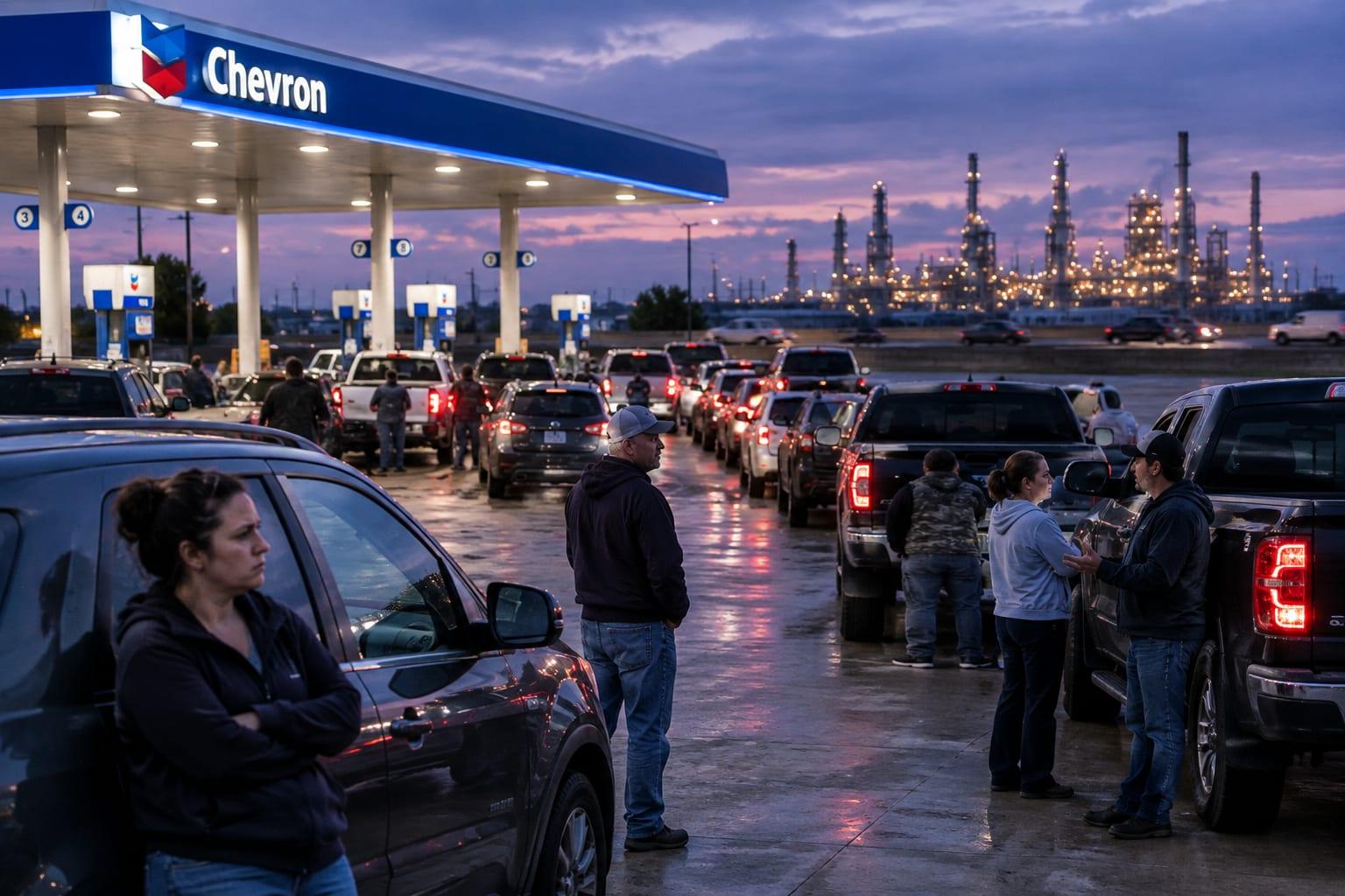 FURY AT THE PUMP AS REFINERS CASH OUT AND SENATE GOP BACKS IRAN WAR