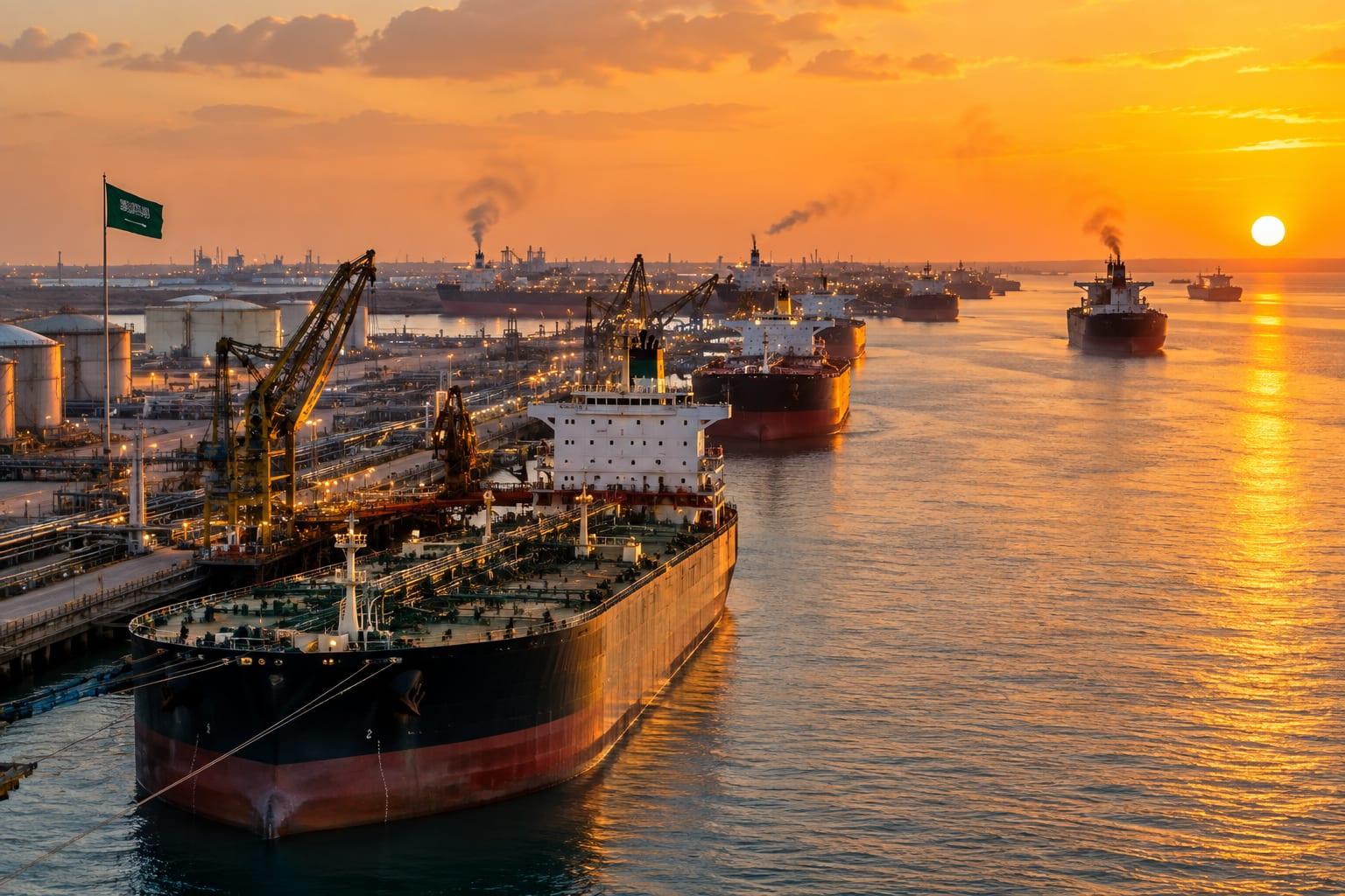 SAUDI OIL EXPORTS SURGE AS GULF SHIPPING COSTS MOUNT