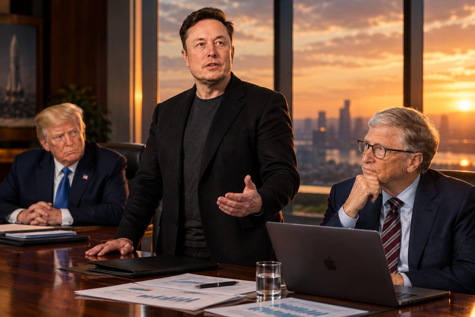 BOOM! Elon Musk CORNERS Bill Gates Over Tesla Semi - Numbers DON'T LIE!