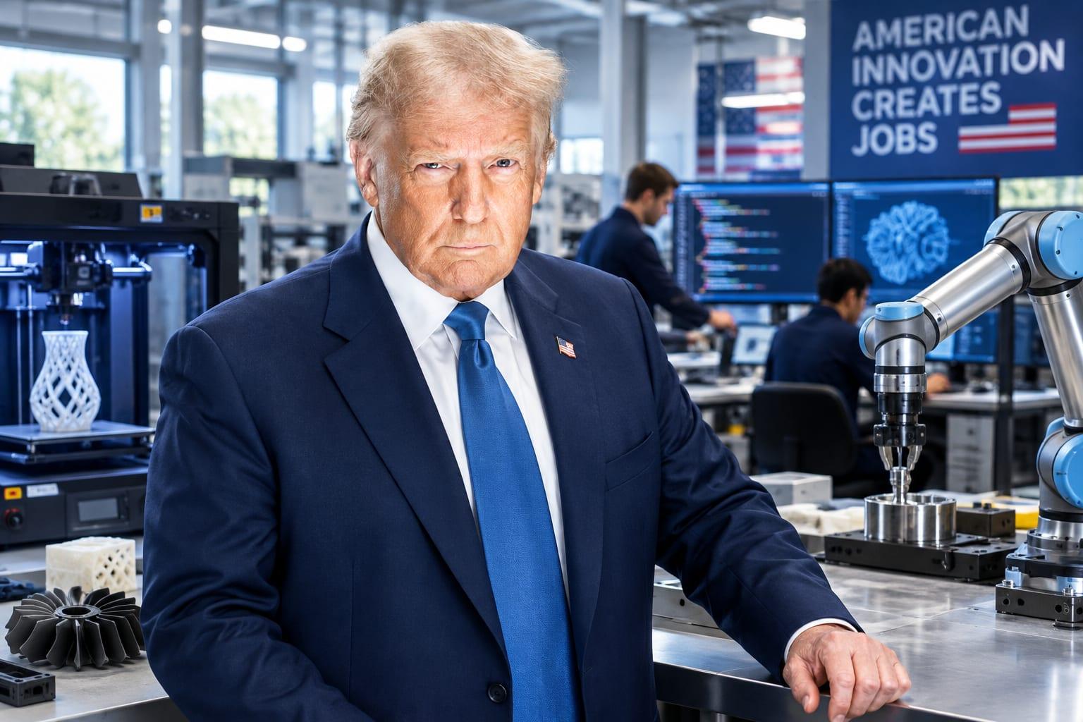Trump's Focus on Tech Aims to Spur American Jobs and Growth