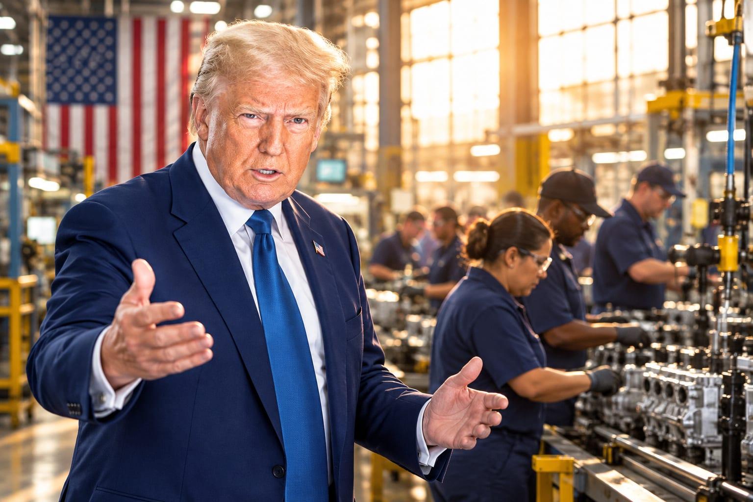 President Trump Highlights Surging Manufacturing Sector and Economic Growth