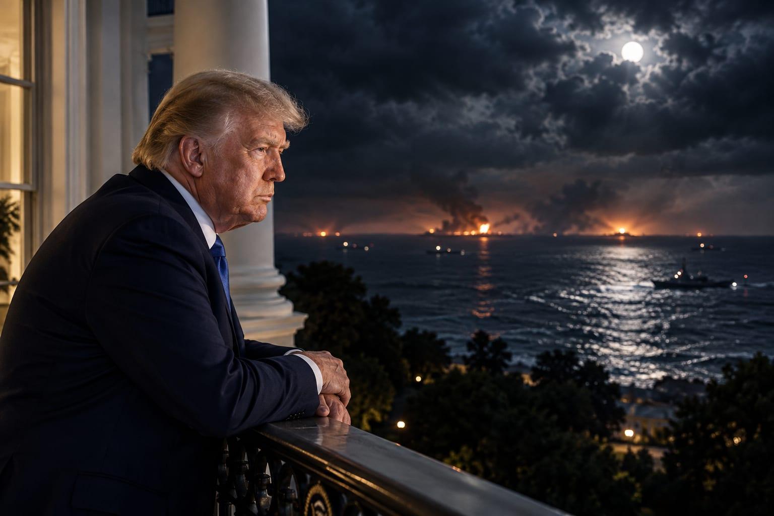 TRUMP REJECTS IRAN'S SEVEN-DAY HORMUZ DEAL AS ESCALATION SPREADS